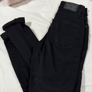 Levi's Classic Black Denim Pants